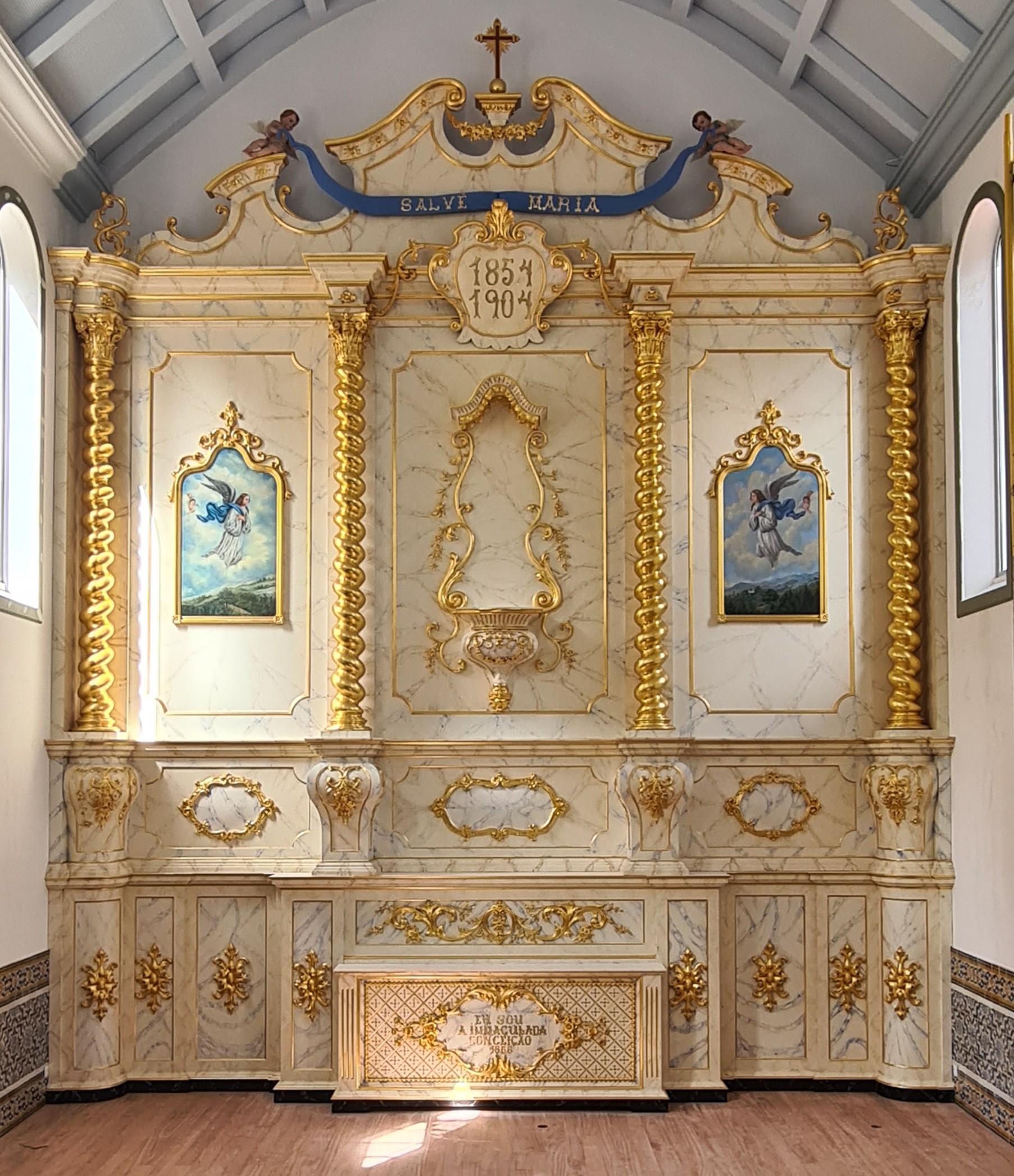 Retábulo — Capela das Babosas — Madeira